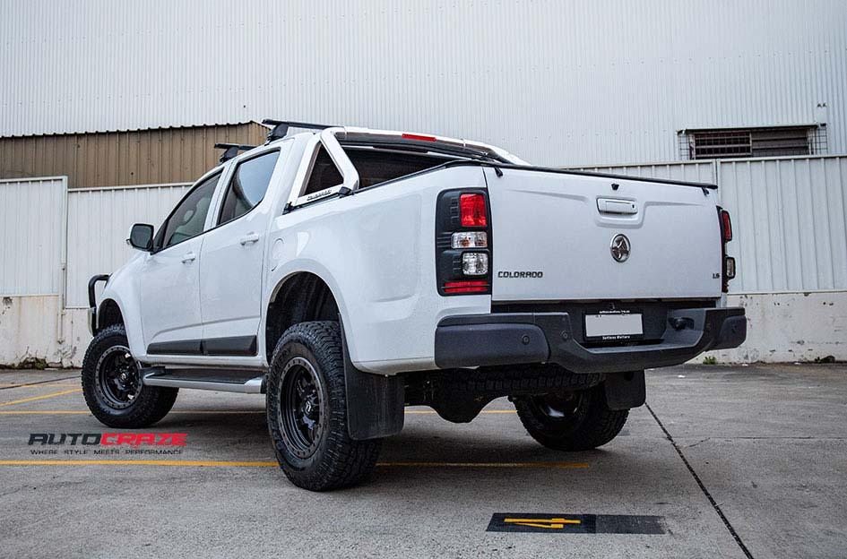 HOLDEN COLORADO ANZA MATTE BLACK WITH ANTHRACITE RING
